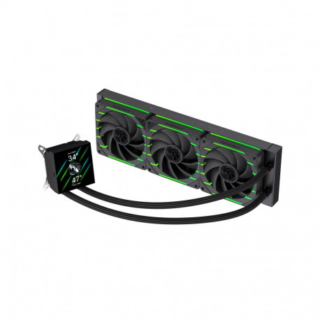 Gamemax CPU Liquid Cooler | HAILSTORM 360 LCD BK | Black