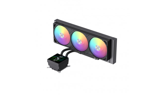 Gamemax CPU Liquid Cooler | GLACIER 360 LCD BK | Black
