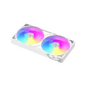 Gamemax CPU Liquid Cooler | GLACIER 240 LCD WH | White