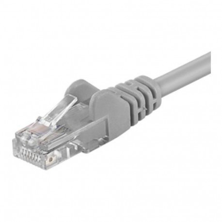 Goobay | CAT 6 patch cable, U/UTP | Grey RJ45 male (8P8C) | RJ45 male (8P8C)