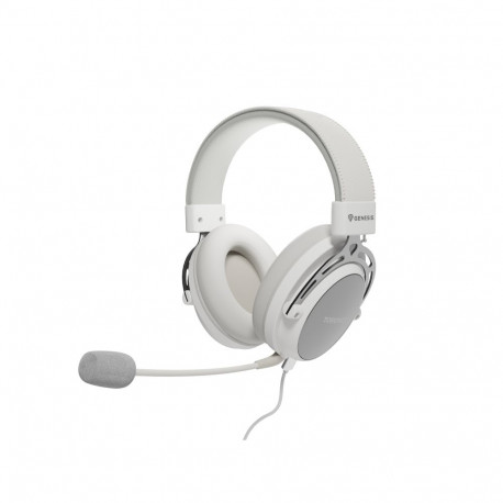Genesis | Gaming Headset | Toron 301 | Wired | Over-Ear | Microphone | White