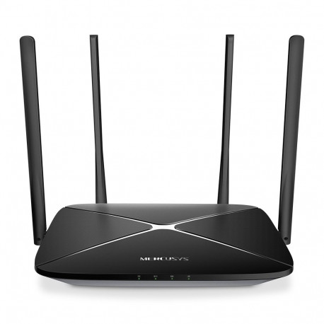 Mercusys juhtmevaba kahe sagedusribaga gigabitruuter AC12G AC1300 802.11ac 400+867Mbit/s 10/100/1000