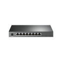 TP-LINK JetStream 8-pordiline gigabit nutikas lüliti TL-SG2008P veebihaldus lauapealne PoE+ portide 