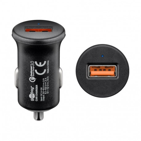 Goobay | Quick Charge QC3.0 USB car fast charger | USB 2.0 Female (Type A)
