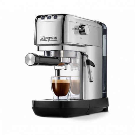 Lapressa terasest espressomasin