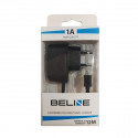Must microUSB 1A reisilaadija