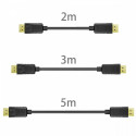 DisplayPort kaabel M/M, 3,0m; Y-C609BK