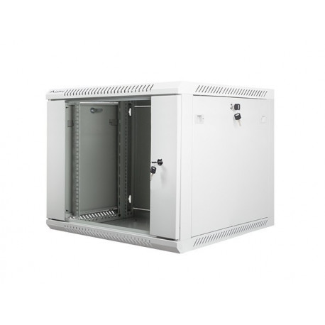 Seinale kinnitatav 19-tolline rack-kapp 9U 600x600mm hall