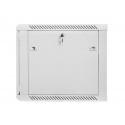 Seinale kinnitatav 19-tolline rack-kapp 9U 600x600mm hall