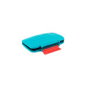 Case - JJC MC SDMSD16 Memory Card Holder for 8 Switch Cards & 8 micro SD Blue
