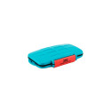Case - JJC MC SDMSD16 Memory Card Holder for 8 Switch Cards & 8 micro SD Blue
