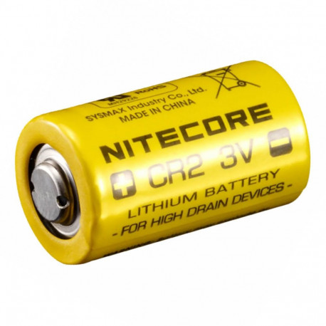 Battery - Nitecore CR2 1000mAh 3V Lithium Battery
