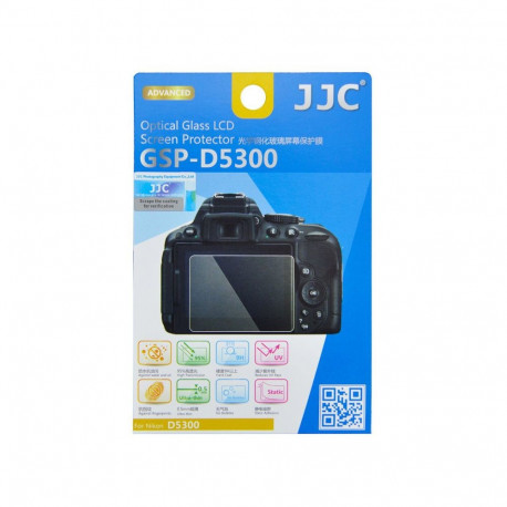 Camera Accessory - JJC GSP D5300 Optical Glass Protector (Nikon D5300, 0.5mm, Clear)