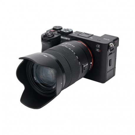 Camera Lens Hood - JJC LH SH153 for Sony E 18-135mm f/3.5-5.6 OSS Black