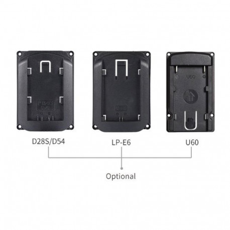 Battery Plate - Feelworld LP E6 Battery Plate for Canon Batteries