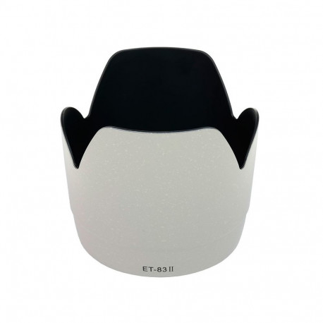 Camera Lens Hood - Caruba ET 83 II Sun Hood for Canon EF 70-200mm f/2.8L White