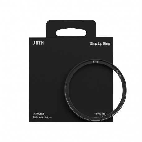 Adapter - Urth 49 58mm Step Up Ring Lens Filter Adapter Aluminium