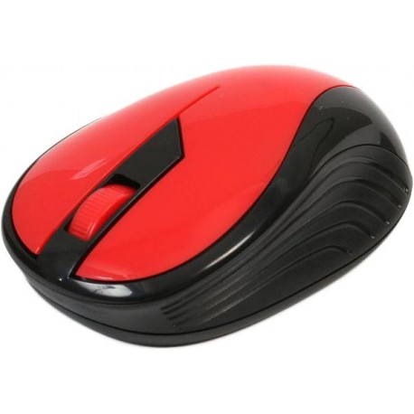 Omega мышка OM-415 Wireless, красный/чёрный