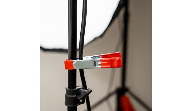 Tool - Caruba Metal Multi Spring Clamp 4 inch Rustproof Red