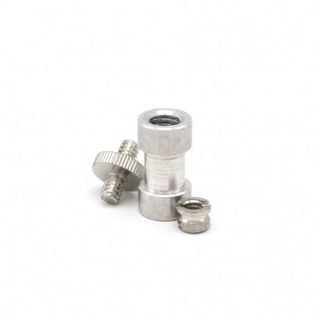 Adapter - Caruba Spigot Adapter Set 1/4" & 3/8" Threads 28mm
