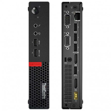 Lenovo ThinkCentre M710q|Intel Core i3-6100T (2C/4T, 3.2GHz, 3 MB)|8gb DDR4|128GB SSD|Windows 10|Ren