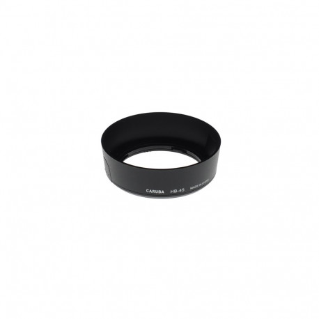 Lens Hood - Caruba HB 45 Black (compatible with Nikon 18-55mm lenses, black)