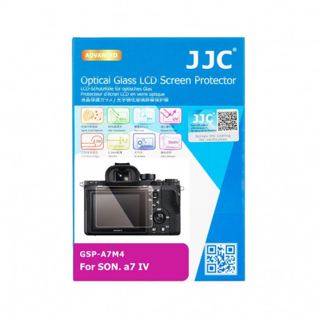 Camera Accessory - JJC GSP A7M4 Optical Glass Screen Protector for Sony Alpha A7 IV