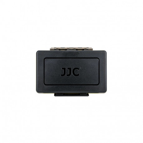 Case - JJC BC 3NPW126 Multi Function Battery Case (holds 2 NP W126 batteries, 6 SD cards, USB 3.0 re