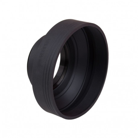 Camera Accessory - Caruba Rubber Lens Hood 3in1 72mm Adjustable Black