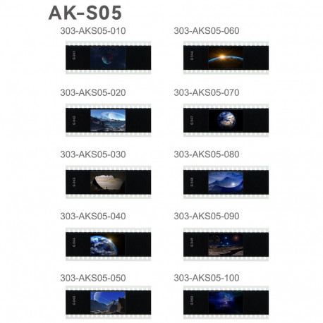 Projection Slide - Godox Slide Filter AK S05 (10 pcs, creative designs)