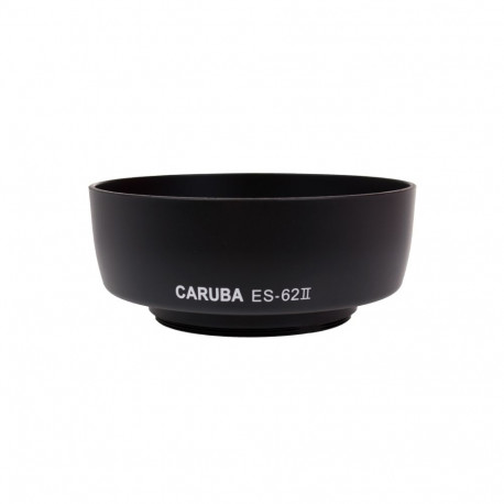 Lens Hood - Caruba ES 62II Black Sun Hood (compatible with Canon EF 50mm f/1.8 II) Black