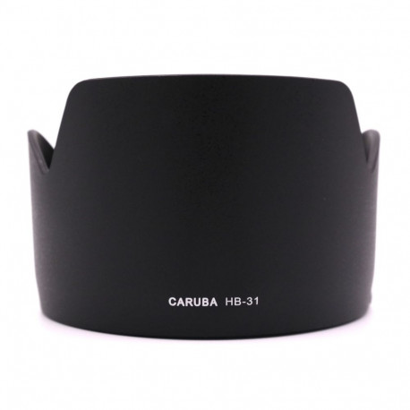 Camera Lens Hood - Caruba HB 31 for Nikon AF-S 17-55mm f/2.8 Black