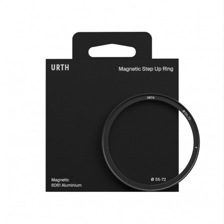 Adapter - Urth 55 72mm Magnetic Step Up Ring Lens Filter Adapter Aluminum