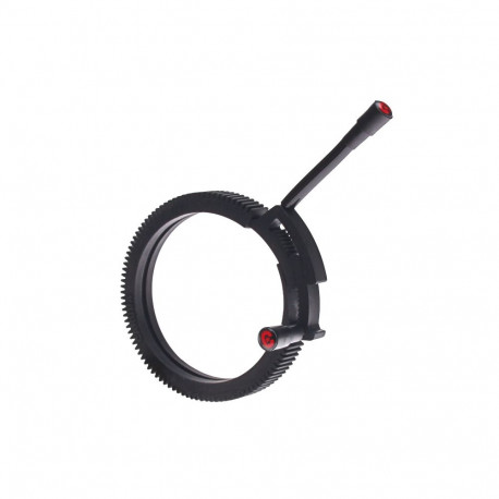 Camera Accessory - Caruba Manual Focusing Ring 74-78mm 0.8mm Gear Black