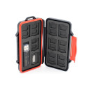 Memory Card Case - Caruba Multi Card Case MCC 8 (stores 10 SD, 16 micro SD, USB 3.0)