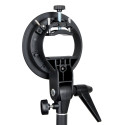 Lighting Accessory - Godox S Bracket Elinchrom Rotolux Clamp Mount Black