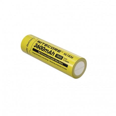 Battery - Nitecore NL1836 3600mAh 3.6V