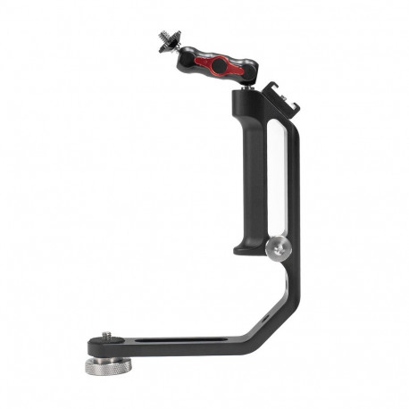 Camera Accessory - Caruba Universal L Bracket for Single Handle Gimbal Aluminum