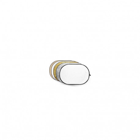 Photography Accessory - Caruba Collapsible Reflector 5 in 1 102x153cm Gold/Silver/White/Sunyellow/Tr