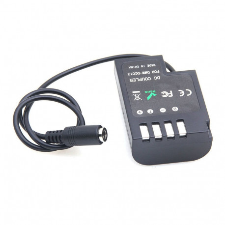 Adapter - Caruba DMW DCC12 Dummy Battery 33cm Cable