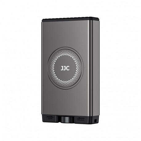 Memory Card Reader - JJC MFCC 1 Card Station 300 MB/s SD/microSD Gray