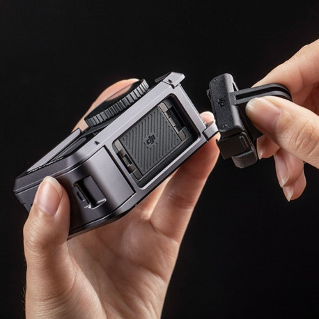 Camera Cage - PGYTECH Osmo Action 3/4 Camera Cage (USB Type C access, flip top battery window)