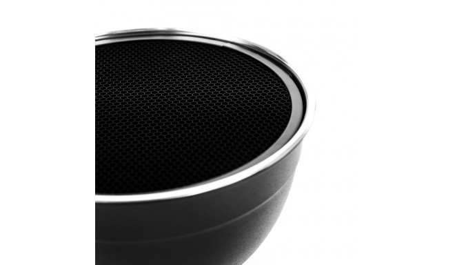 Lighting Accessory - Caruba 7" Reflector with Grid Pack (Bowens, 4 grids, 10-40°)