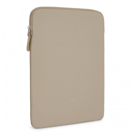 Laptop Sleeve - Urth Naos 15/16" Weatherproof Sleeve 100% Recycled Nylon Beige