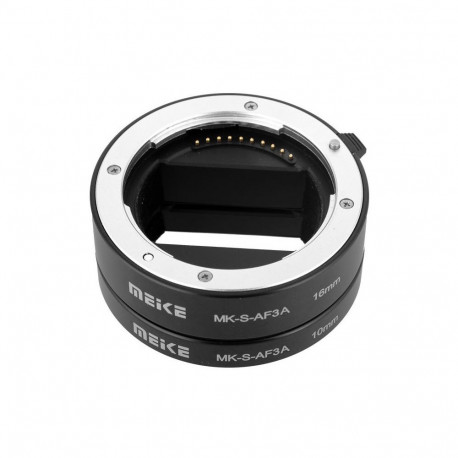 Camera Accessory - Meike Extension Tube Set Sony E Mount 10mm 16mm