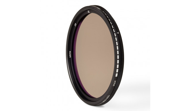 Camera Filter - Urth 58mm ND2 400 Variable ND Filter (1-8.66 f-stops)