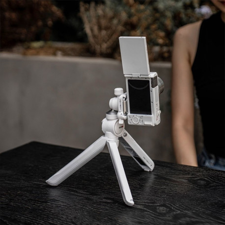 Tripod - PGYTECH MANTISPOD 2.0 6 Modes, 2KG Load, 360° Rotation Moon White