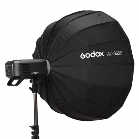 Lighting Equipment - Godox AD S65S Softbox 65cm Parabolic Silver/Black