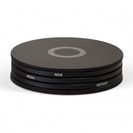 Camera Lens Filter - Urth 77mm ND8 ND64 ND1000 Kit (3 Filters, German Glass)