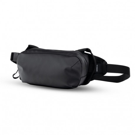 Bag - WANDRD D1 Fanny Pack Zip Mesh Pocket Key Clip Black V2
